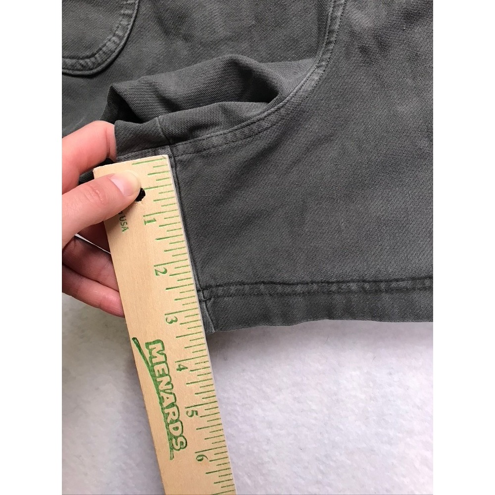 Athleta Farallon Short Dark Gray Cotton Utility Cargo Shorts Womens Size 26 - Picture 5 of 12